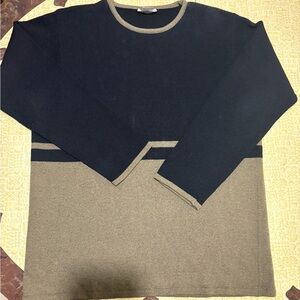 Vintage Black and Tan Sweater